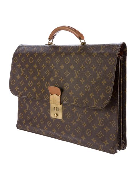 briefcase lv|vintage lv briefcase.